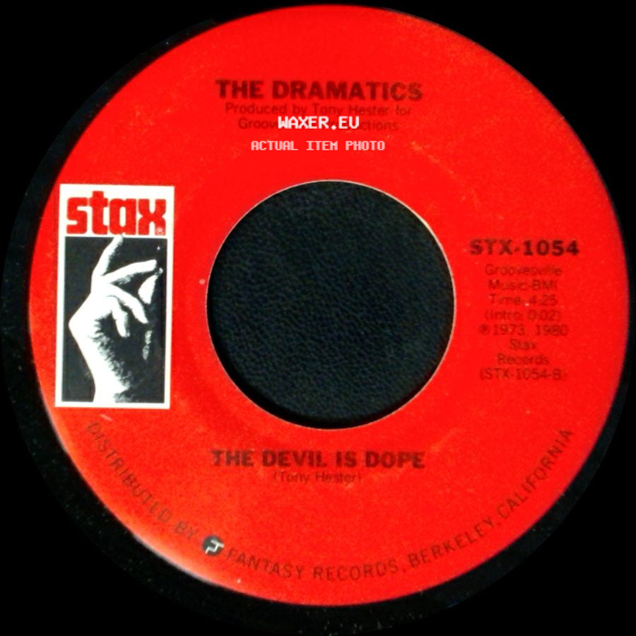 The Dramatics - The Devil Is Dope / Thankful For Your Love side A