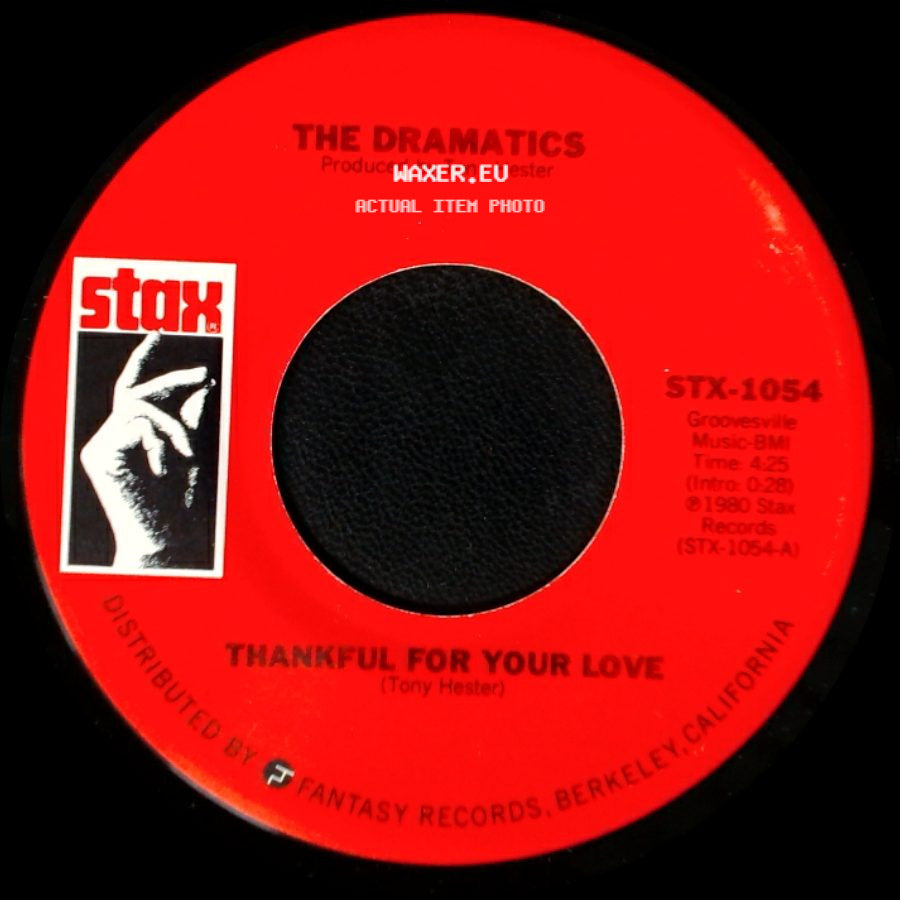 The Dramatics - The Devil Is Dope / Thankful For Your Love side B
