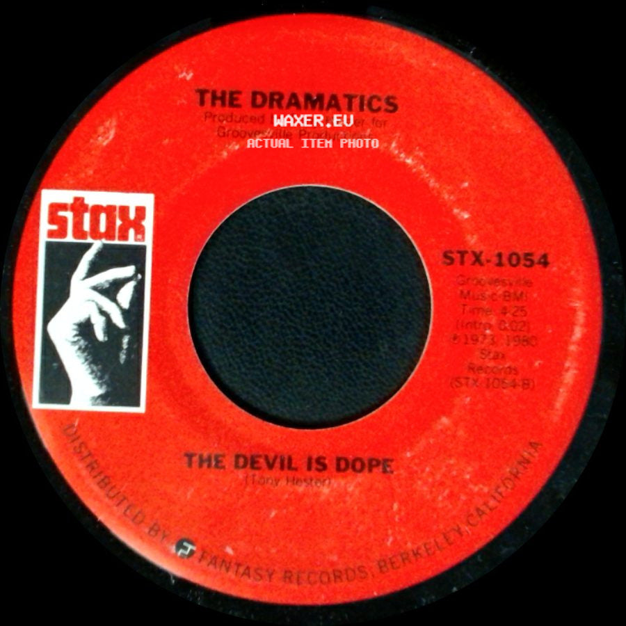The Dramatics - The Devil Is Dope / Thankful For Your Love side A