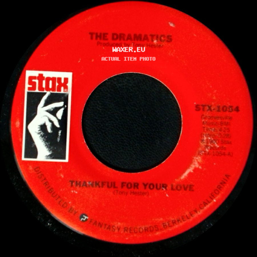 The Dramatics - The Devil Is Dope / Thankful For Your Love side B