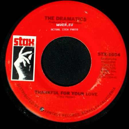The Dramatics - The Devil Is Dope / Thankful For Your Love side B