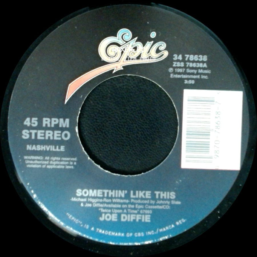 Joe Diffie - This Is Your Brain / Somethin' Like This side B