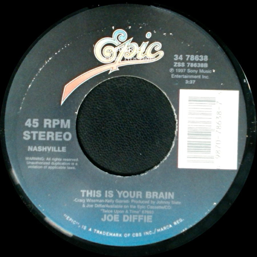 Joe Diffie - This Is Your Brain / Somethin' Like This side A