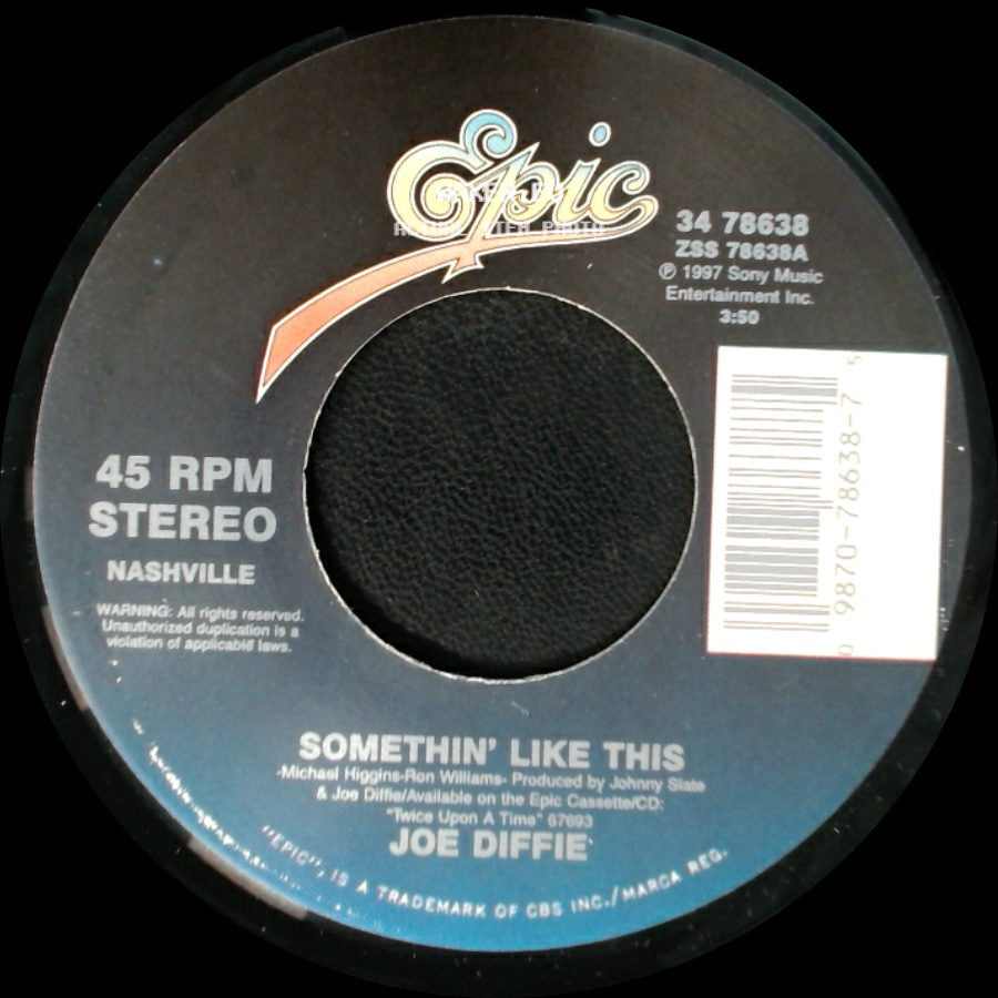 Joe Diffie - This Is Your Brain / Somethin' Like This side B