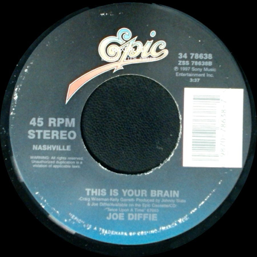 Joe Diffie - This Is Your Brain / Somethin' Like This side A