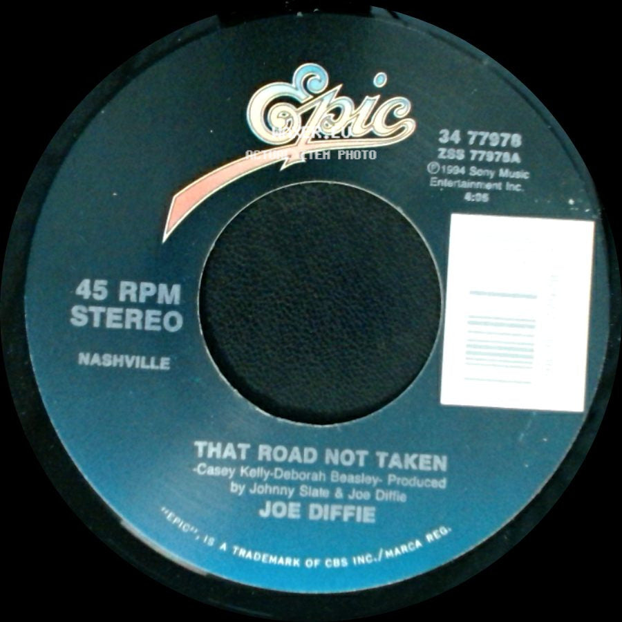 Joe Diffie - The Cows Came Home / That Road Not Taken side B