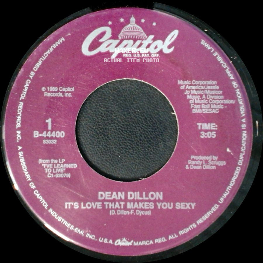 Dean Dillon - It's Love That Makes You Sexy / Appalachia Got To Have You / Feelin' In My Bones side A