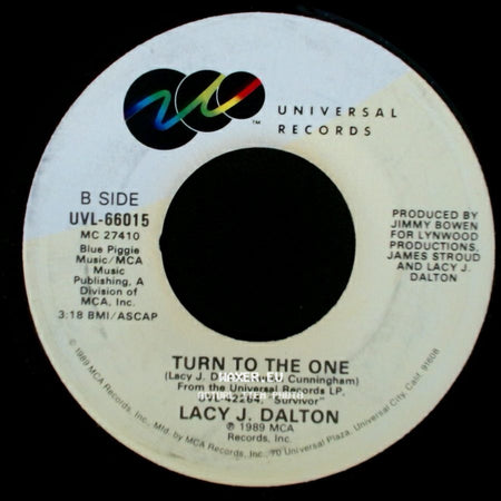 Lacy J. Dalton - Hard Luck Ace / Turn To The One side B
