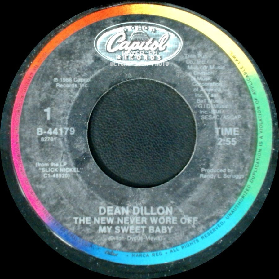 Dean Dillon - The New Never Wore Off My Sweet Baby / Appalachia Got To Have You / Feelin' In My Bones side A