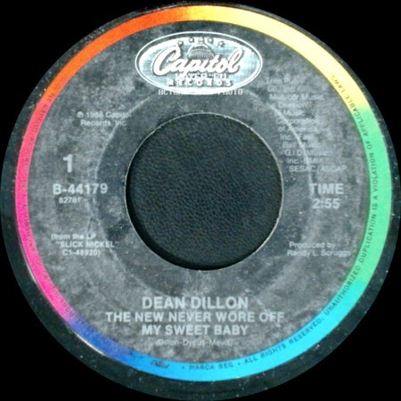 Dean Dillon - The New Never Wore Off My Sweet Baby / Appalachia Got To Have You / Feelin' In My Bones side A