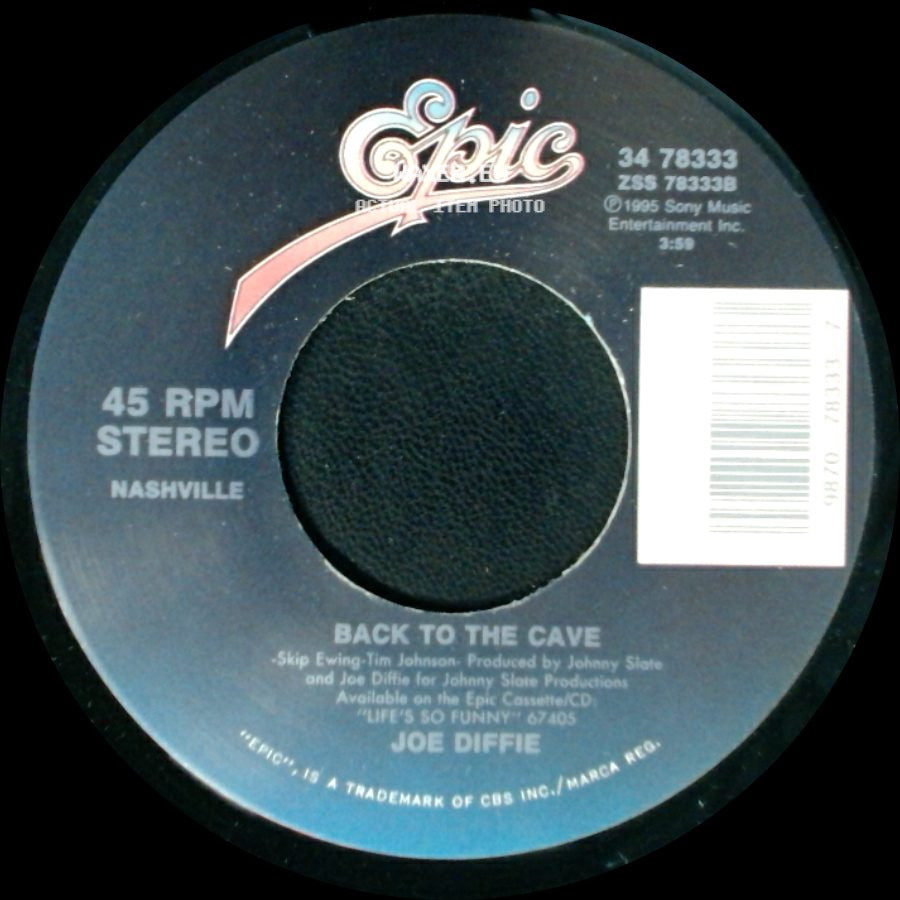 Joe Diffie - Back To The Cave / Whole Lotta Gone side A