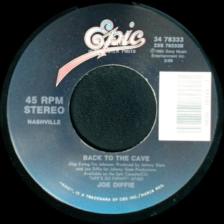 Joe Diffie - Back To The Cave / Whole Lotta Gone side A