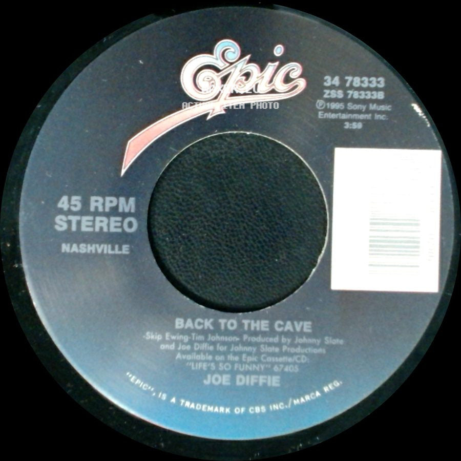Joe Diffie - Back To The Cave / Whole Lotta Gone side A