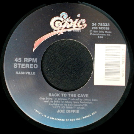 Joe Diffie - Back To The Cave / Whole Lotta Gone side A