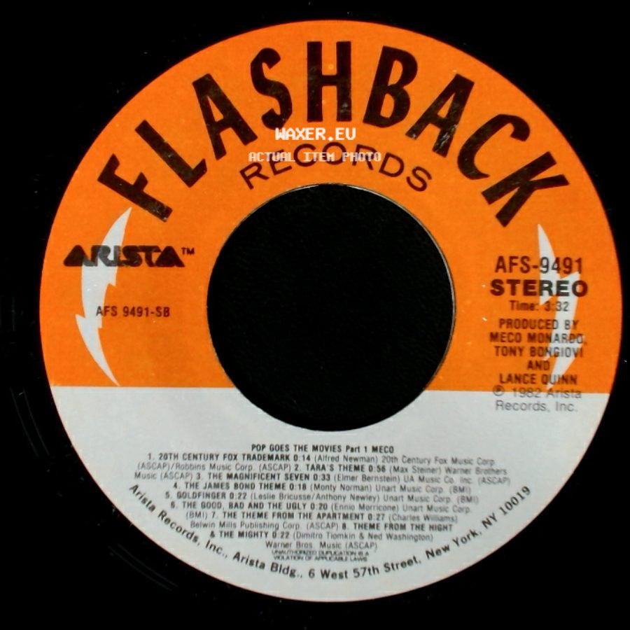Bill Conti - Theme From Dynasty / Pop Goes The Movies Part 1 side B