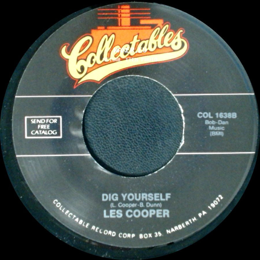Les Cooper - Wiggle Wobble / Dig Yourself side B