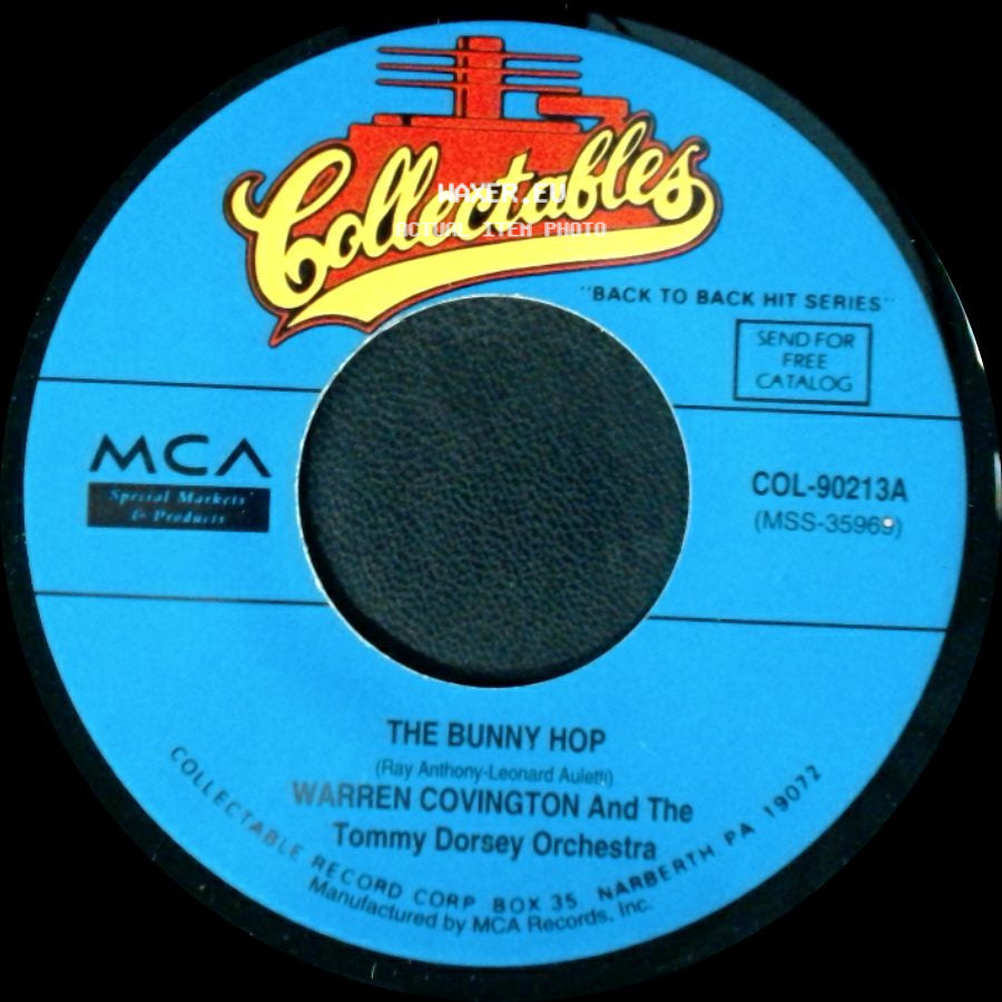 Warren Covington And The Tommy Dorsey Orchestra - Charleston / The Bunny Hop side B