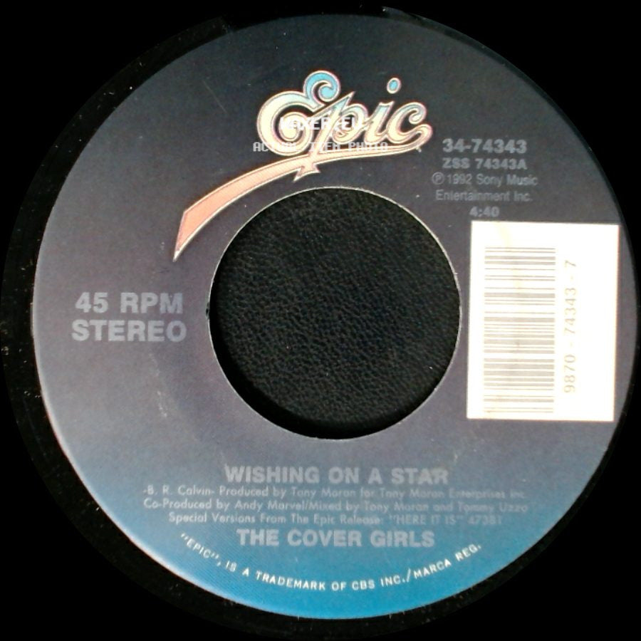 The Cover Girls - Funk Boutique / Wishing On A Star side B