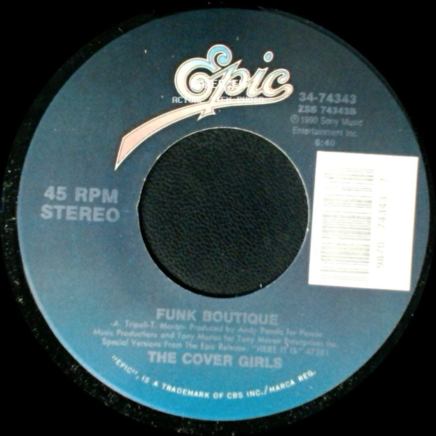 The Cover Girls - Funk Boutique / Wishing On A Star side A