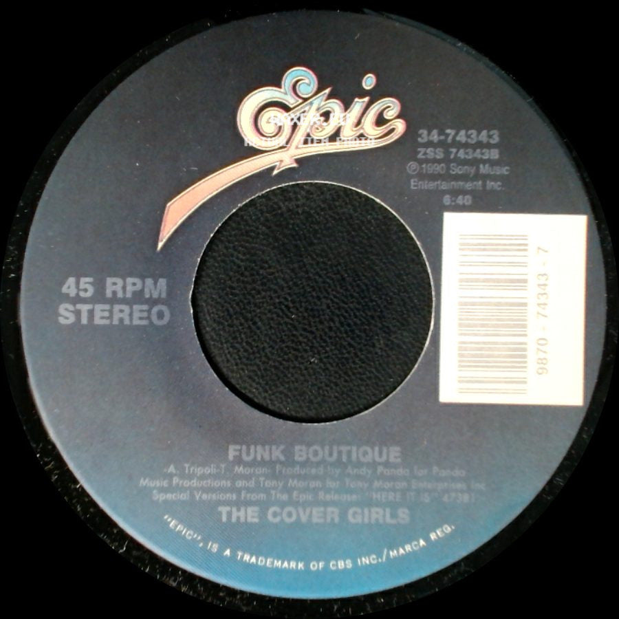 The Cover Girls - Funk Boutique / Wishing On A Star side A