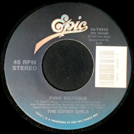 The Cover Girls - Funk Boutique / Wishing On A Star side A