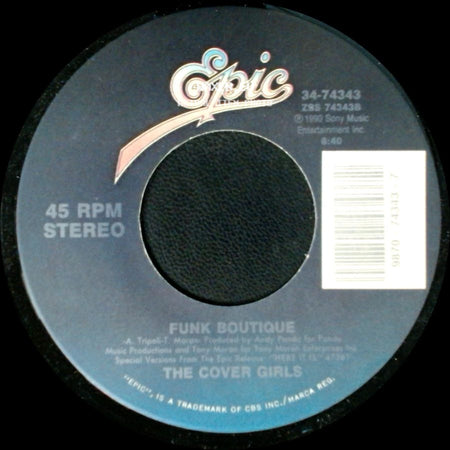 The Cover Girls - Wishing On A Star / Funk Boutique side B