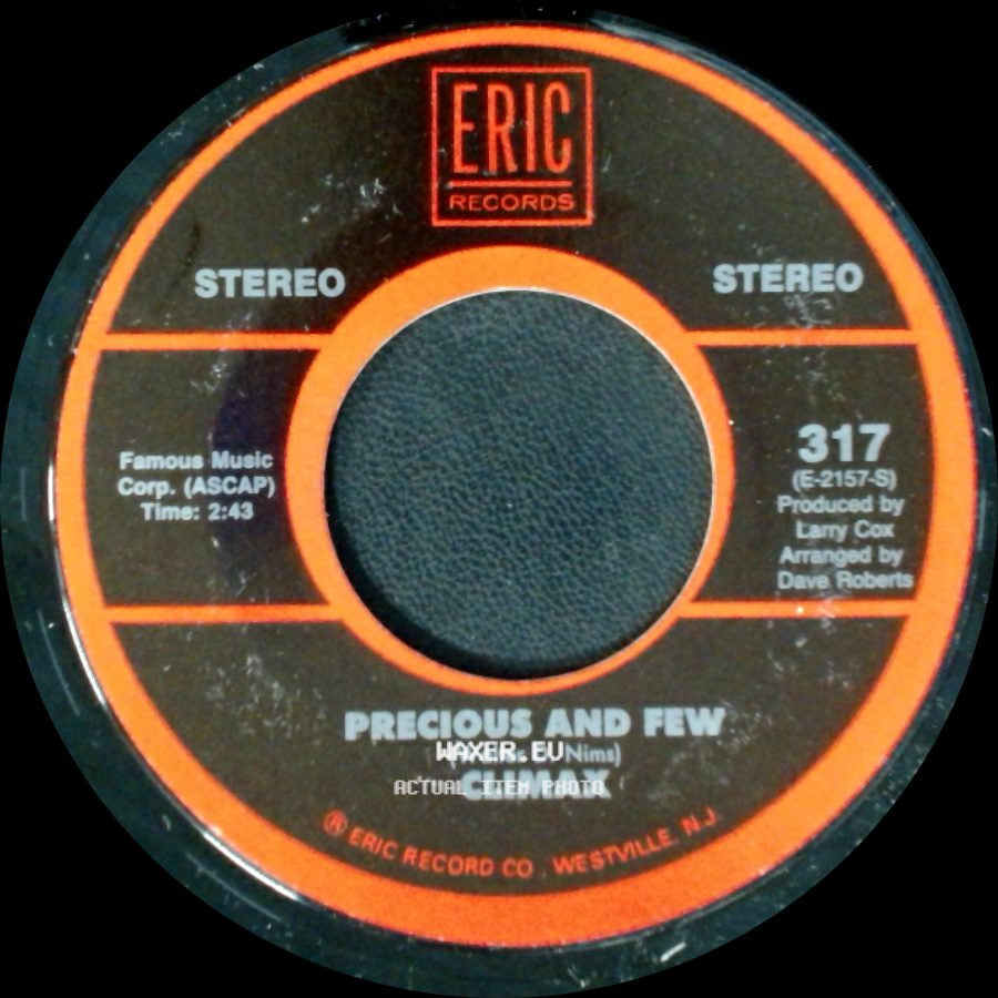 Al Wilson / Climax - Show And Tell / Precious And Few side B