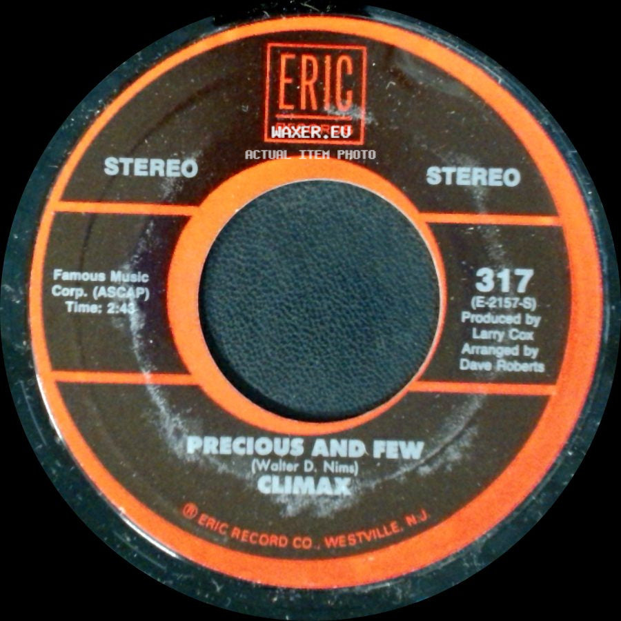 Climax / Al Wilson - Precious And Few / Show And Tell side A