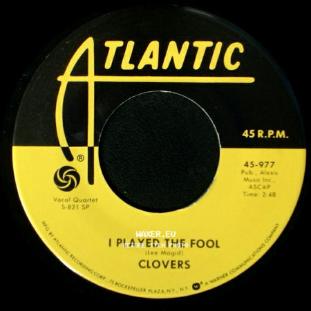 Clovers - Hey Miss Fannie / I Played The Fool side B