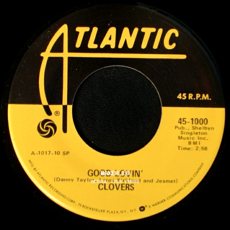 Clovers - Here Goes A Fool / Good Lovin' side B
