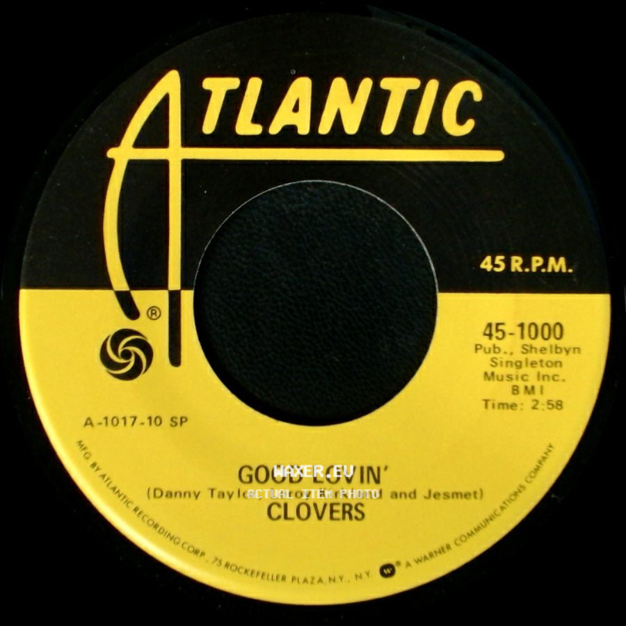 Clovers - Here Goes A Fool / Good Lovin' side B