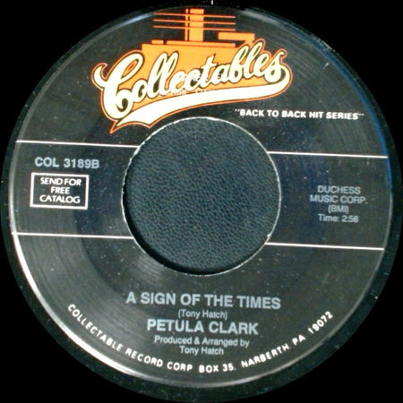 Petula Clark - A Sign Of The Times / My Love side A