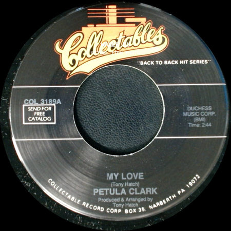 Petula Clark - A Sign Of The Times / My Love side B