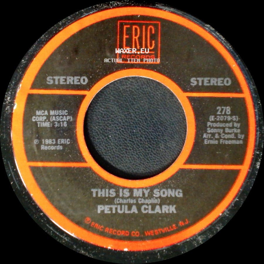 Petula Clark - I Couldn't Live Without Your Love / This Is My Song side B
