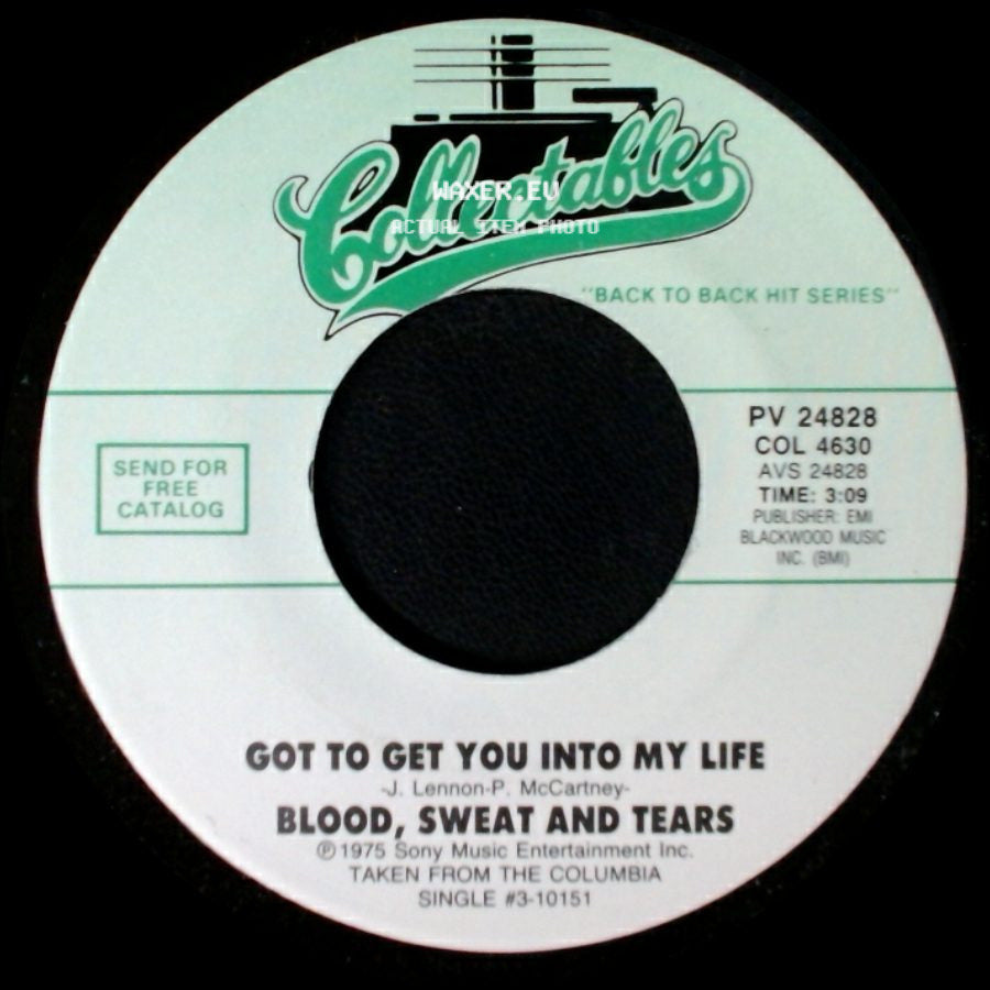 Blood, Sweat And Tears - Hi-De-Ho / Got To Get You Into My Life side B