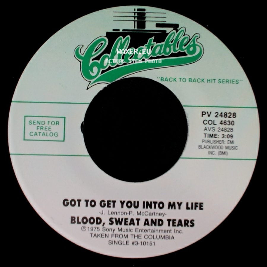 Blood, Sweat And Tears - Got To Get You Into My Life / Hi-De-Ho side A