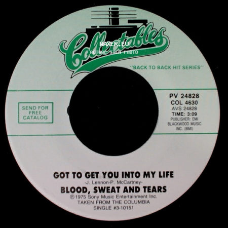 Blood, Sweat And Tears - Got To Get You Into My Life / Hi-De-Ho side A