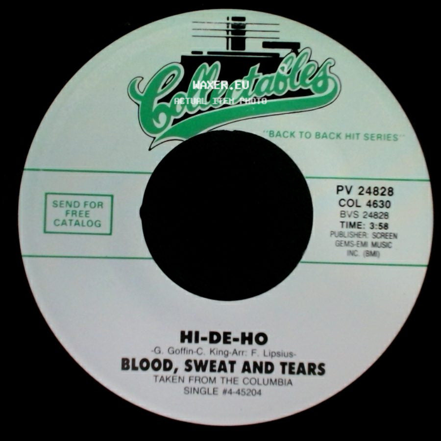 Blood, Sweat And Tears - Got To Get You Into My Life / Hi-De-Ho side B