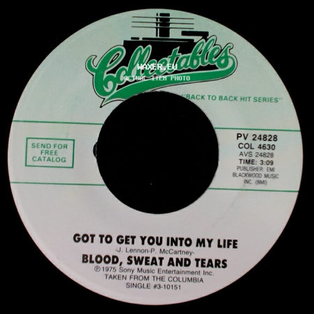 Blood, Sweat And Tears - Hi-De-Ho / Got To Get You Into My Life side B