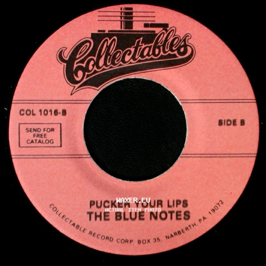 The Blue Notes - Blue Star / Pucker Your Lips side B