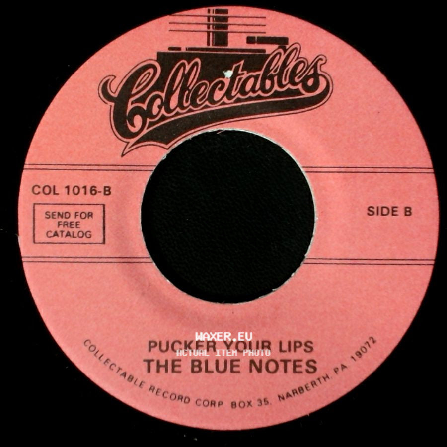 The Blue Notes - Blue Star / Pucker Your Lips side B