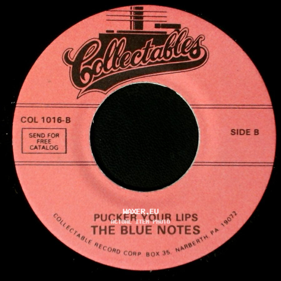 The Blue Notes - Blue Star / Pucker Your Lips side B
