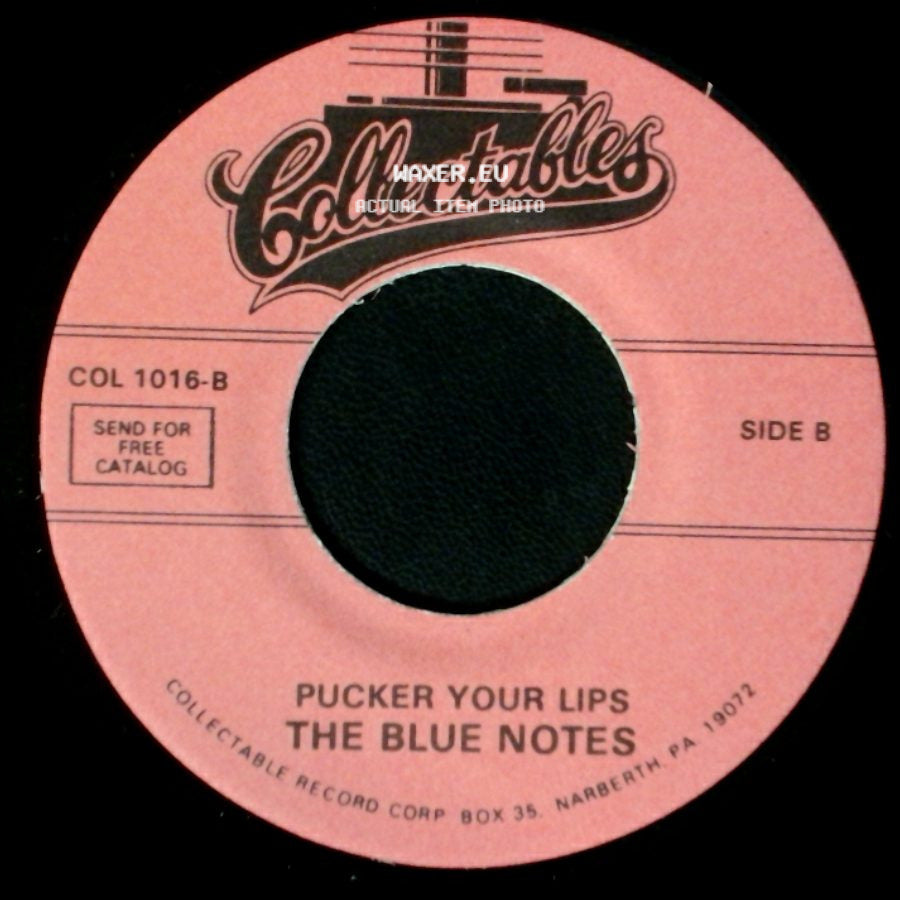The Blue Notes - Blue Star / Pucker Your Lips side B