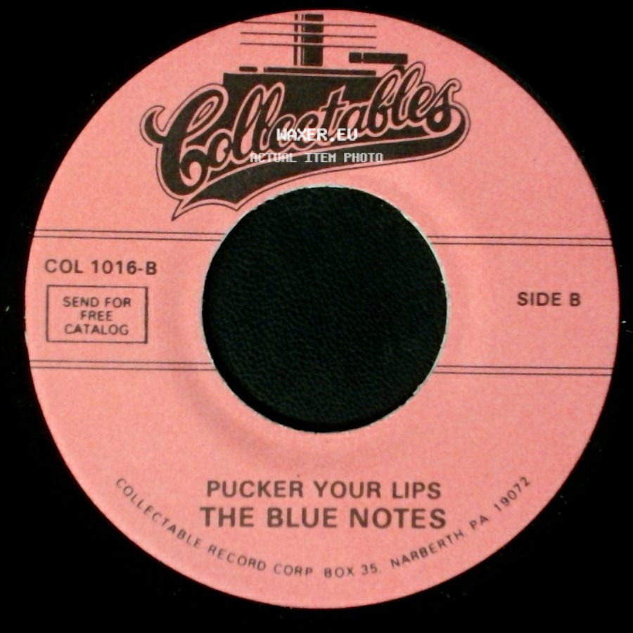The Blue Notes - Blue Star / Pucker Your Lips side B