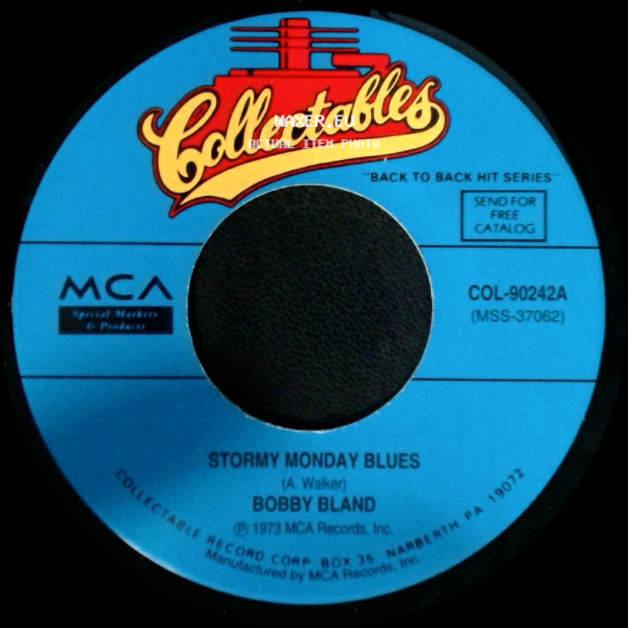 Bobby Bland - Gotta Get To Know You / Stormy Monday Blues side B