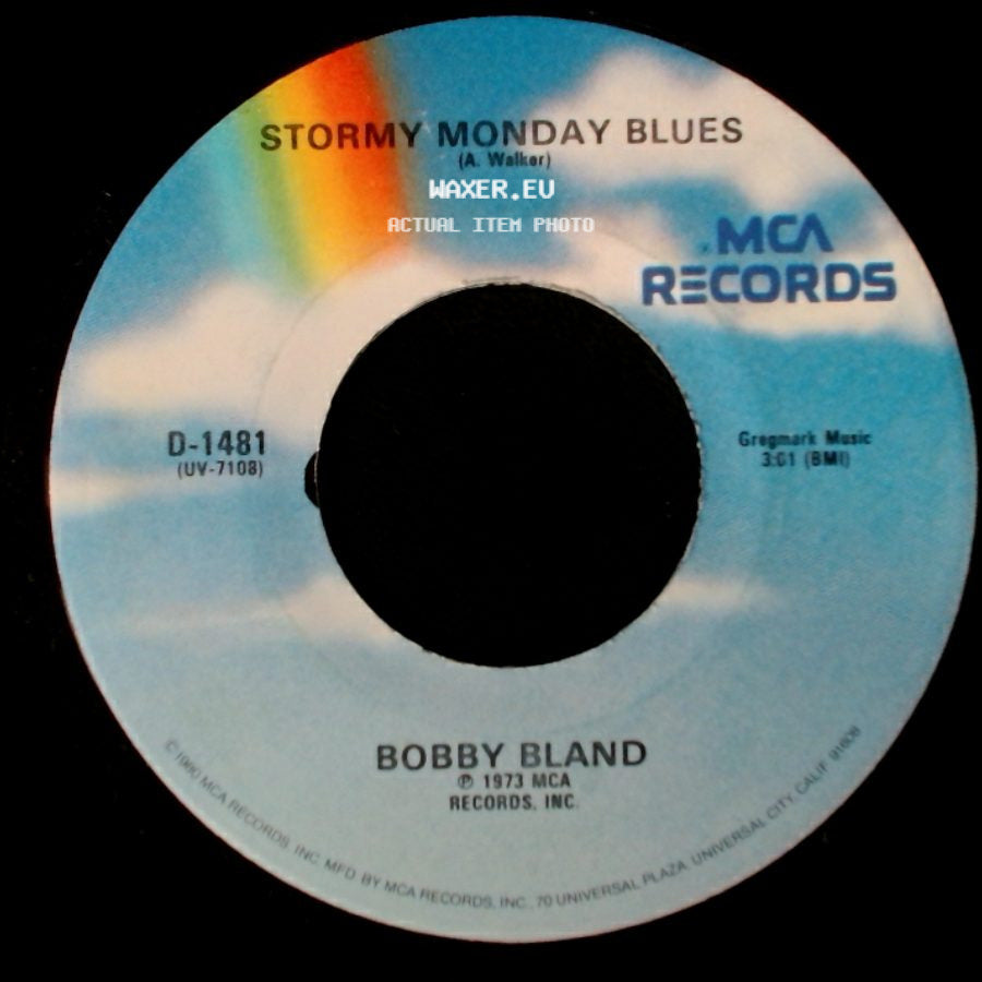 Bobby Bland - Gotta Get To Know You / Stormy Monday Blues side B