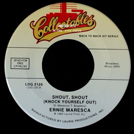 Marcie Blaine / Ernie Maresca - Bobby's Girl / Shout, Shout (Knock Yourself Out) side B