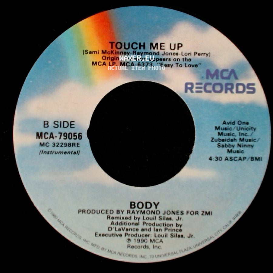 Body - Touch Me Up / Touch Me Up side B