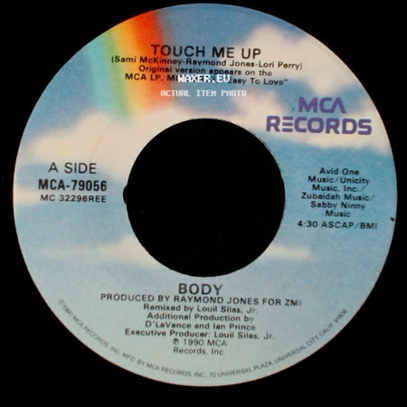 Body - Touch Me Up / Body side A