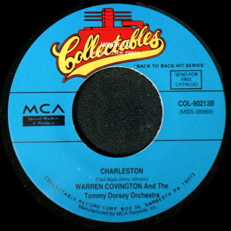 Warren Covington And The Tommy Dorsey Orchestra - Charleston / The Bunny Hop side A